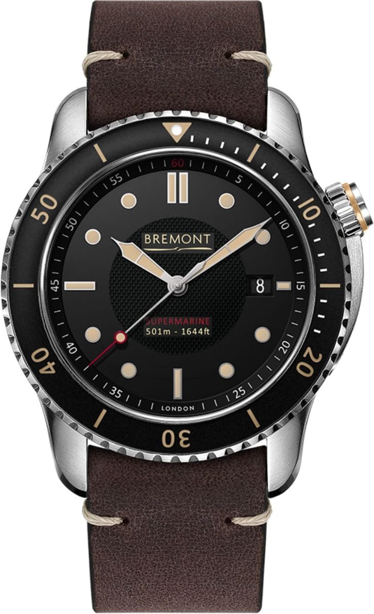 BREMONT SUPERMARINE S501 BLACK DIAL watch prices